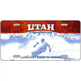 Utah Novelty State Blank Metal License Plate 24" x 12" (LLP)