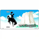 Wyoming Novelty State Blank Metal License Plate 24" x 12" (LLP)