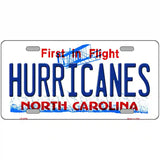 Hurricanes North Carolina Novelty State Metal License Plate 24" x 12" (LLP)