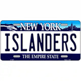 Islanders New York Novelty State Metal License Plate 24" x 12" (LLP)