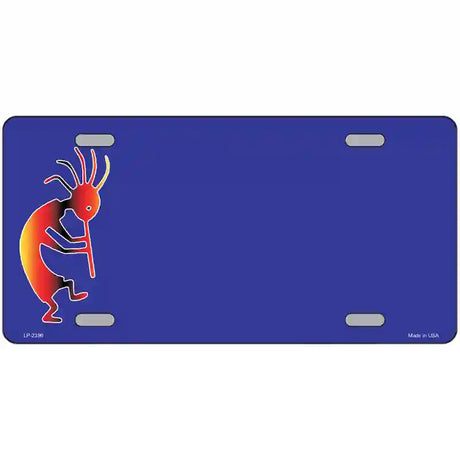 Kokopeli Offset Metal Novelty License Plate 24" x 12" (LLP)