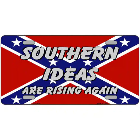 Southern Ideas Risin Again Metal Novelty License Plate 24" x 12" (LLP)