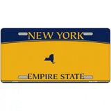 New York State Blanks Metal Novelty License Plate 24" x 12" (LLP)