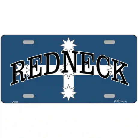 Redneck Eureka Metal Novelty License Plate 24" x 12" (LLP)