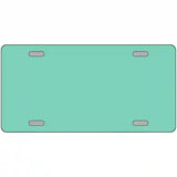 Mint Solid Metal Novelty License Plate 24" x 12" (LLP)