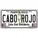 Cabo Rojo Puerto Rico Metal Novelty License Plate 24" x 12" (LLP)