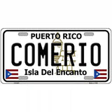 Comerio Puerto Rico Metal Novelty License Plate 24" x 12" (LLP)