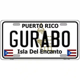 Gurabo Puerto Rico Metal Novelty License Plate 24" x 12" (LLP)