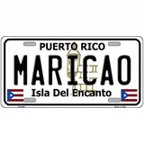 Maricao Puerto Rico Metal Novelty License Plate 24" x 12" (LLP)