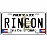 Rincon Puerto Rico Metal Novelty License Plate 24" x 12" (LLP)