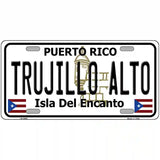 Trujillo Alto Puerto Rico Metal Novelty License Plate 24" x 12" (LLP)