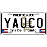 Yauco Puerto Rico Metal Novelty License Plate 24" x 12" (LLP)