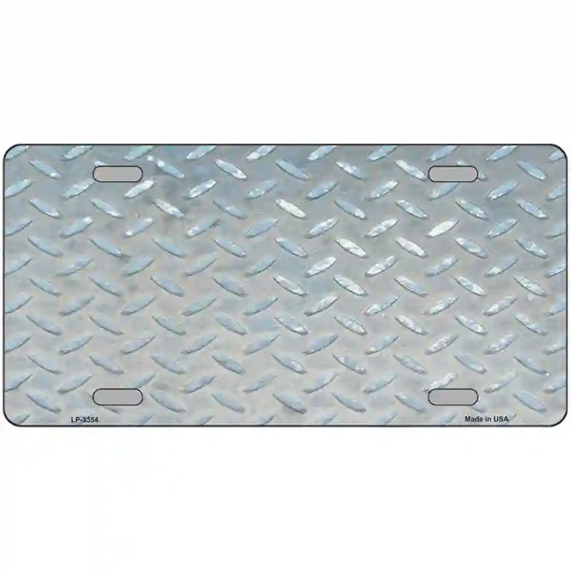 Silver Toolbox Diamond Metal Novelty License Plate 24" x 12" (LLP)