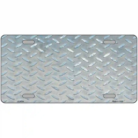 Silver Toolbox Diamond Metal Novelty License Plate 24" x 12" (LLP)