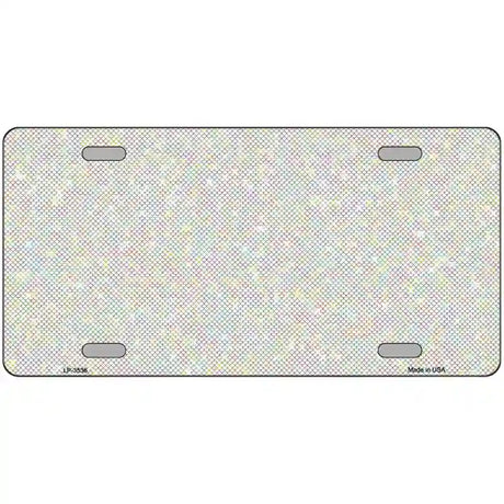 Fish Scale Metal Novelty License Plate 24" x 12" (LLP)