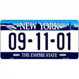 9 11 01 New York Novelty Metal Novelty License Plate 24" x 12" (LLP)