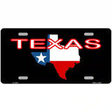 Texas Filled State Flag Metal Novelty License Plate 24" x 12" (LLP)