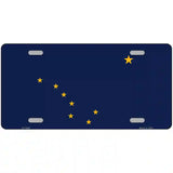 Alaska State Flag Metal Novelty License Plate 24" x 12" (LLP)