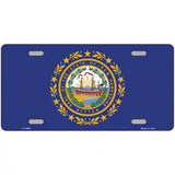 New Hampshire State Flag Metal Novelty License Plate 24" x 12" (LLP)