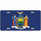 New York State Flag Metal Novelty License Plate 24" x 12" (LLP)