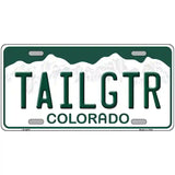 Tailgtr Colorado Novelty Metal License Plate 24" x 12" (LLP)