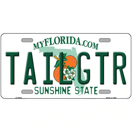 Tailgtr Florida Novelty Metal License Plate 24" x 12" (LLP)