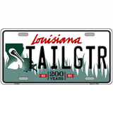 Tailgtr Louisiana Novelty Metal License Plate 24" x 12" (LLP)