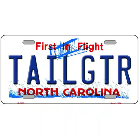 Tailgtr North Carolina Novelty Metal License Plate 24" x 12" (LLP)