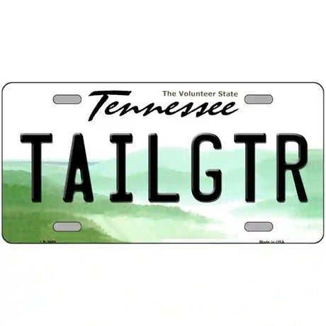 Tailgtr Tennessee Novelty Metal License Plate 24" x 12" (LLP)