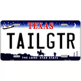 Tailgtr Texas Novelty Metal License Plate 24" x 12" (LLP)