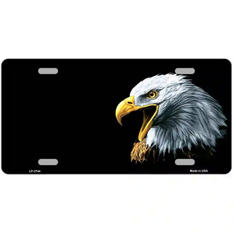 Bald Eagle Offset Metal Novelty License Plate 24" x 12" (LLP)