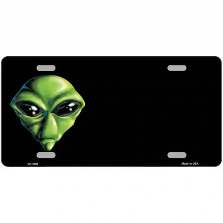 Alien Offset Metal Novelty License Plate 24" x 12" (LLP)