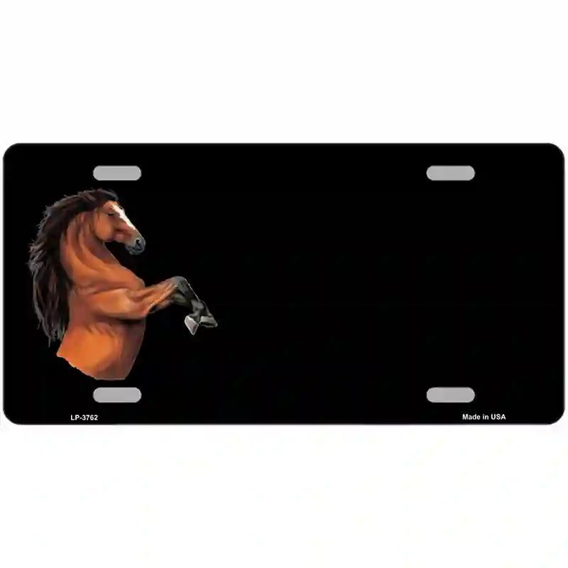 Horse Offset Metal Novelty License Plate 24" x 12" (LLP)