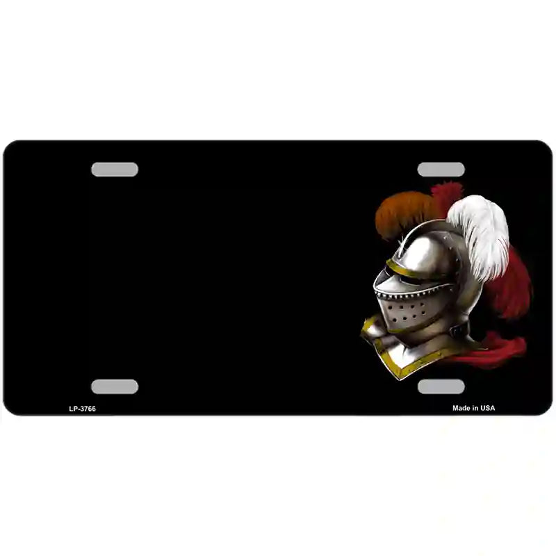 Armor Offset Metal Novelty License Plate 24" x 12" (LLP)