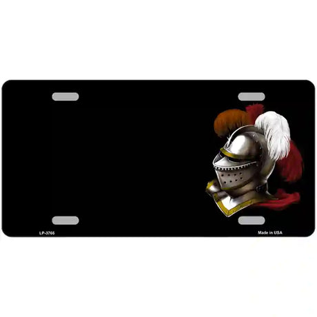 Armor Offset Metal Novelty License Plate 24" x 12" (LLP)