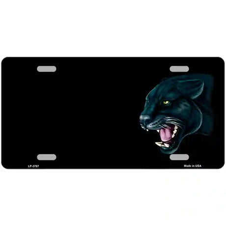 Panther Offset Profile Metal Novelty License Plate 24" x 12" (LLP)