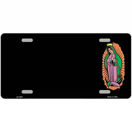 Virgin Mary Offset Metal Novelty License Plate 24" x 12" (LLP)