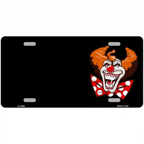 Clown Offset Metal Novelty License Plate 24" x 12" (LLP)