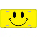 Happy Face Metal Novelty License Plate 24" x 12" (LLP)