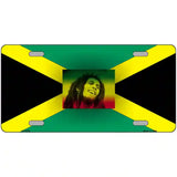 Jamaica Flag Bob Marley Metal Novelty License Plate 24" x 12" (LLP)