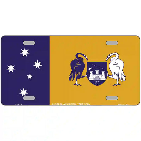 Australia Capital Territory Metal Novelty License Plate 24" x 12" (LLP)