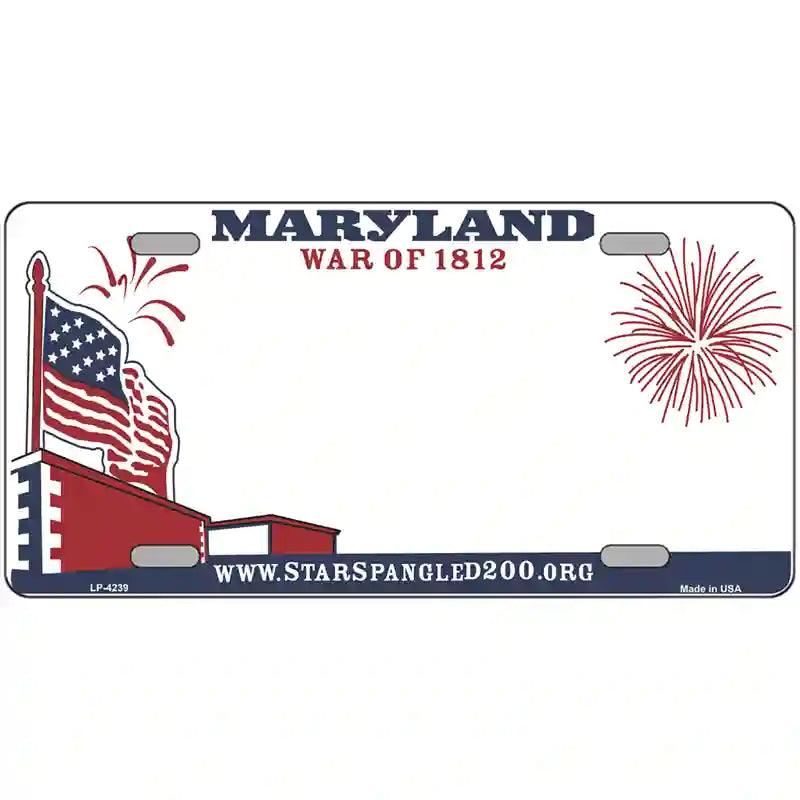 Maryland State Novelty Metal License Plate 24" x 12" (LLP)