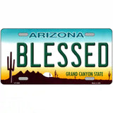 Blessed Arizona Novelty Metal License Plate 24" x 12" (LLP)