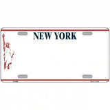 New York Novelty State Blank Metal License Plate 24" x 12" (LLP)