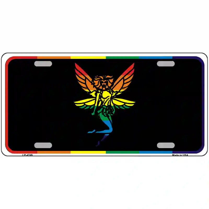 Fairy Metal Novelty License Plate 24" x 12" (LLP)