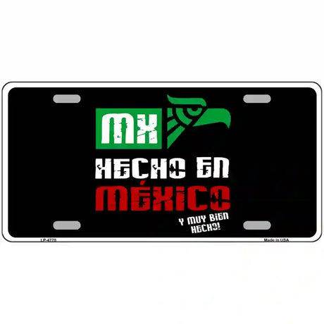 Made In Mexico Metal Novelty License Plate 24" x 12" (LLP)