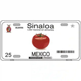 Sinaloa Mexico Novelty Metal License Plate 24" x 12" (LLP)