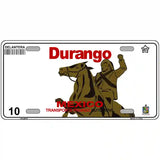 Durango Mexico Novelty Metal License Plate 24" x 12" (LLP)