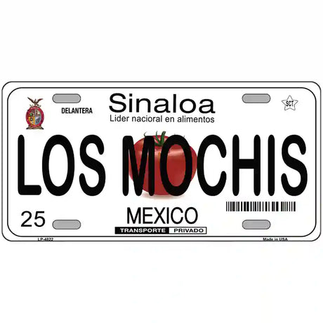 Los Mochis Mexico Novelty Metal License Plate 24" x 12" (LLP)