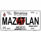 Mazatlan Mexico Novelty Metal License Plate 24" x 12" (LLP)